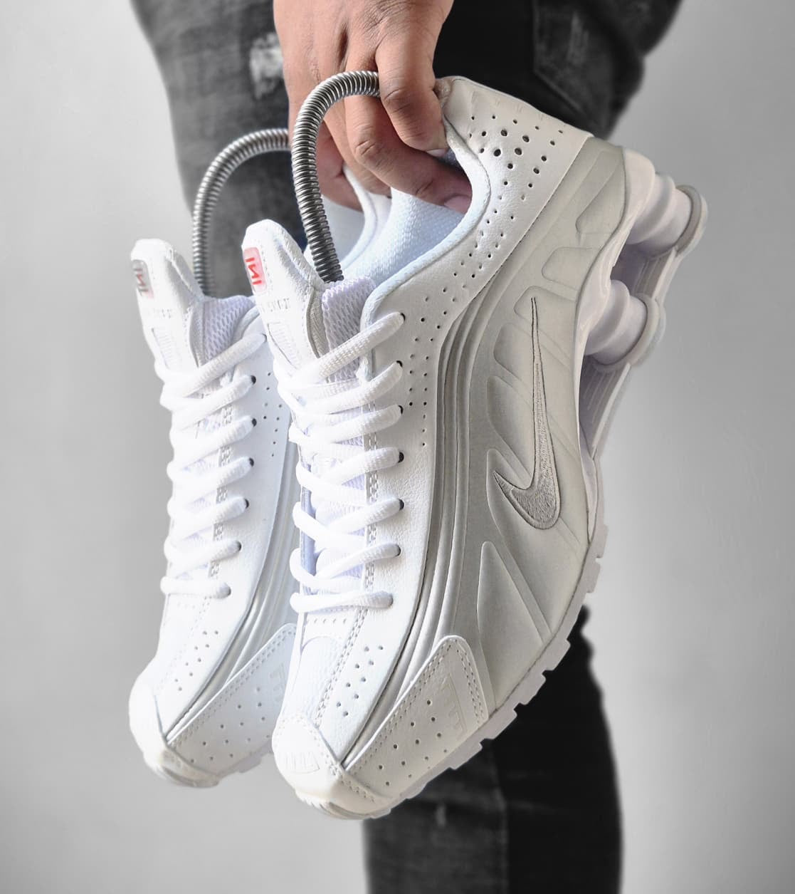NIKE SHOCK BLANCO