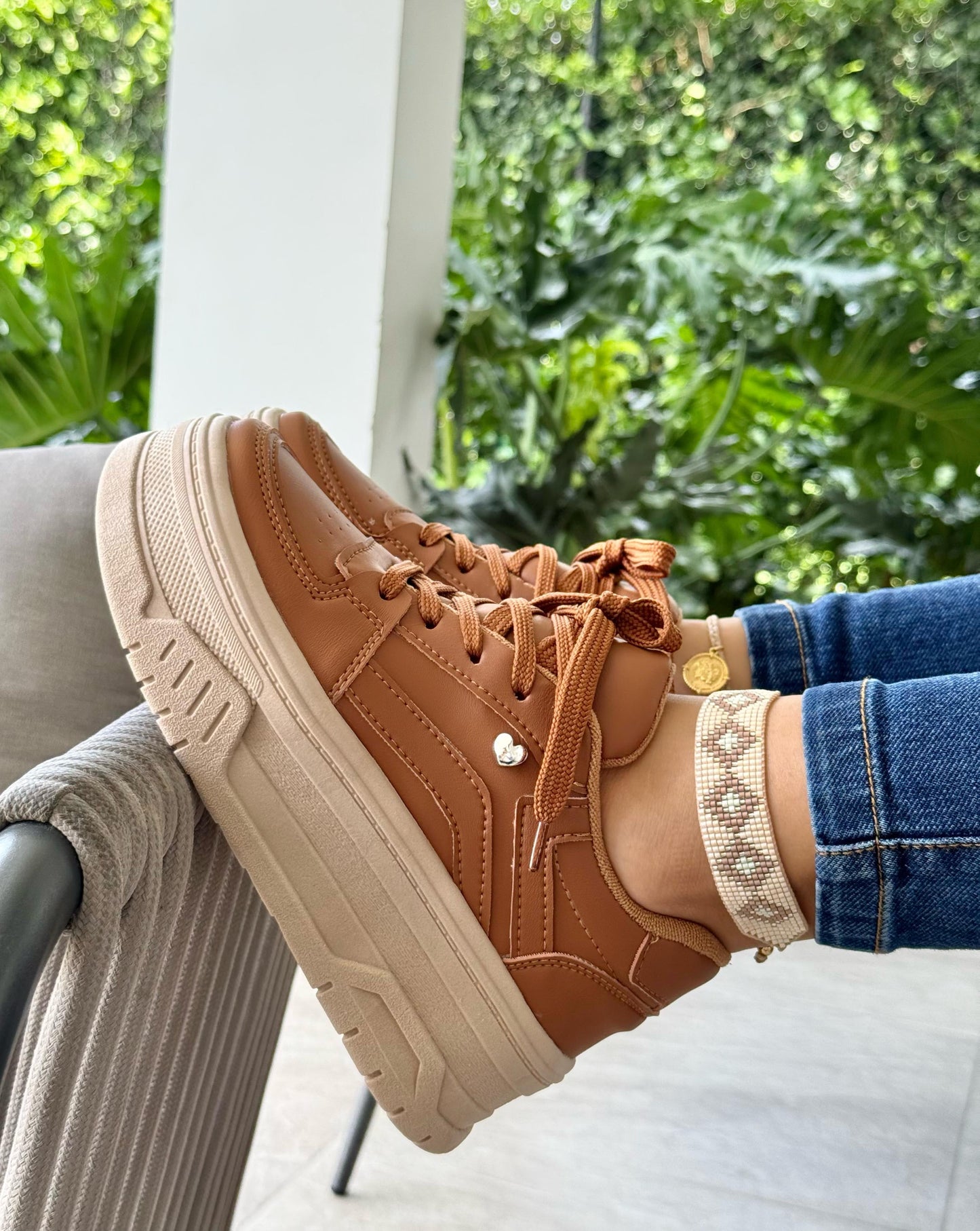 Tenis Alana – Plataforma chunky con plantilla confort | Ylo Shoes