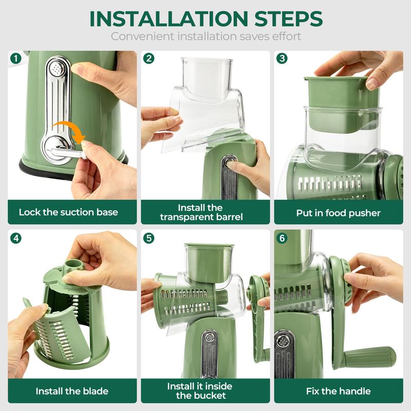 GrateMaster™ - Rotary Grater