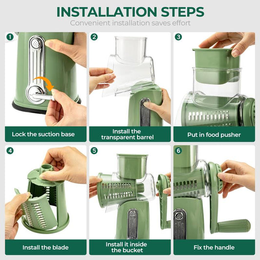 GrateMaster™ - Rotary Grater