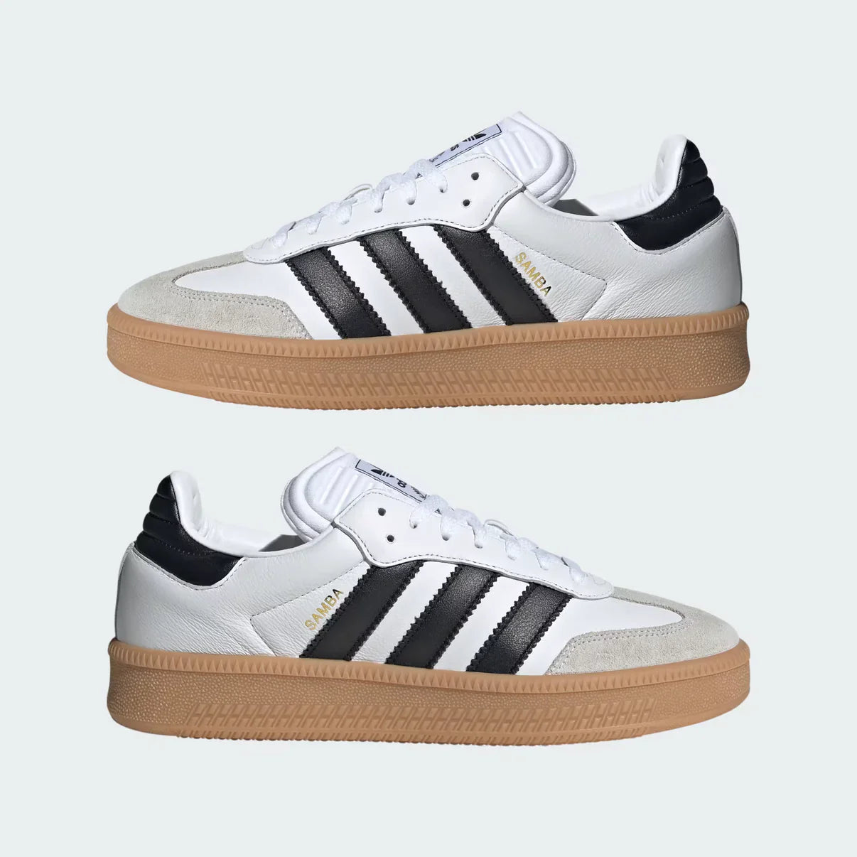 ADIDAS SAMBA PLATAFORMA BLANCA