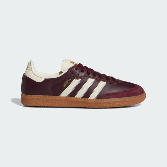 ADIDAS SAMBA OG Maroon Gold Metallic
