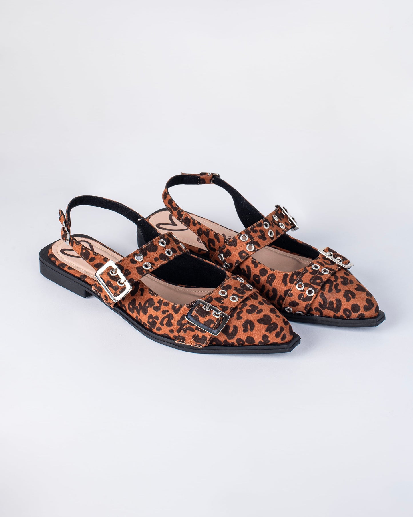 Mules hebilla T326 Print