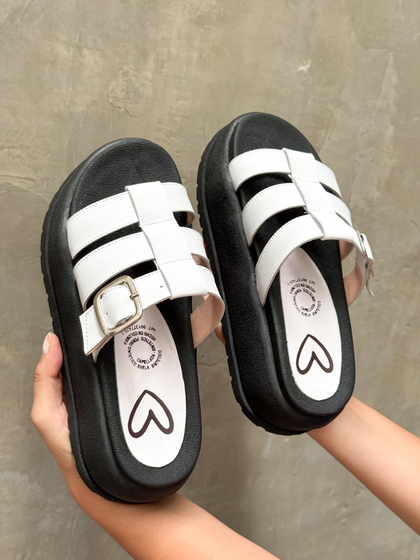 Sandalia playera T204 Blanco