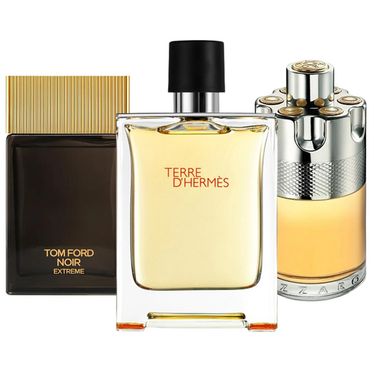 BLACK FRIDAY Combo de 3 Perfumes: Terre d’Hermès, Azzaro Wanted y Tom Ford Noir Extreme - 100ml