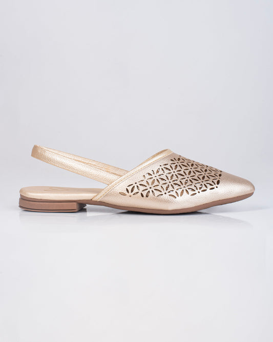 Baleta de Dama Y2442  DORADO