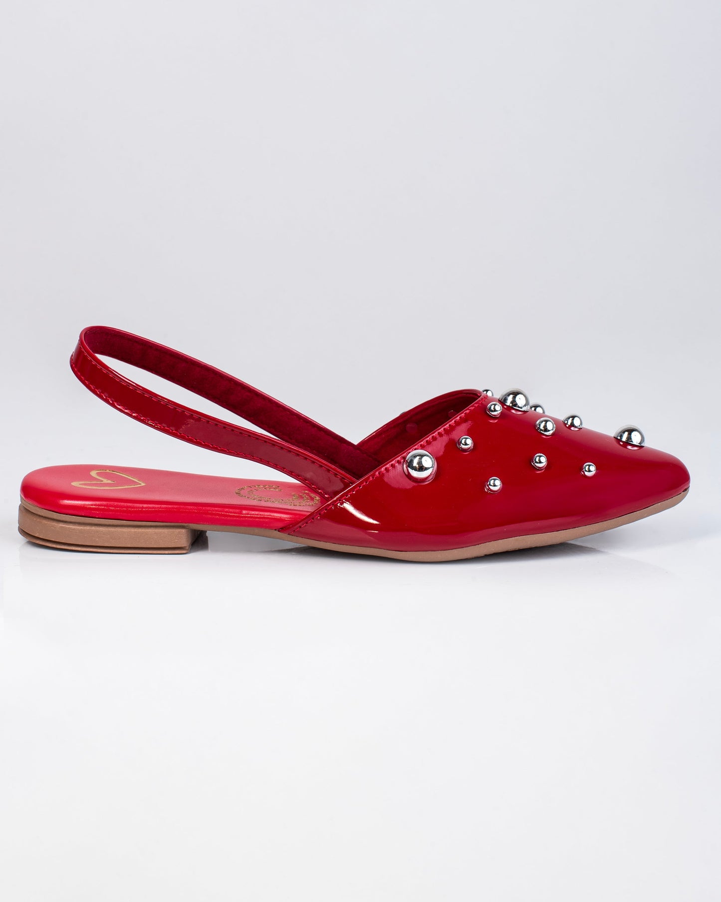 Baleta de Dama Y434 Rojo