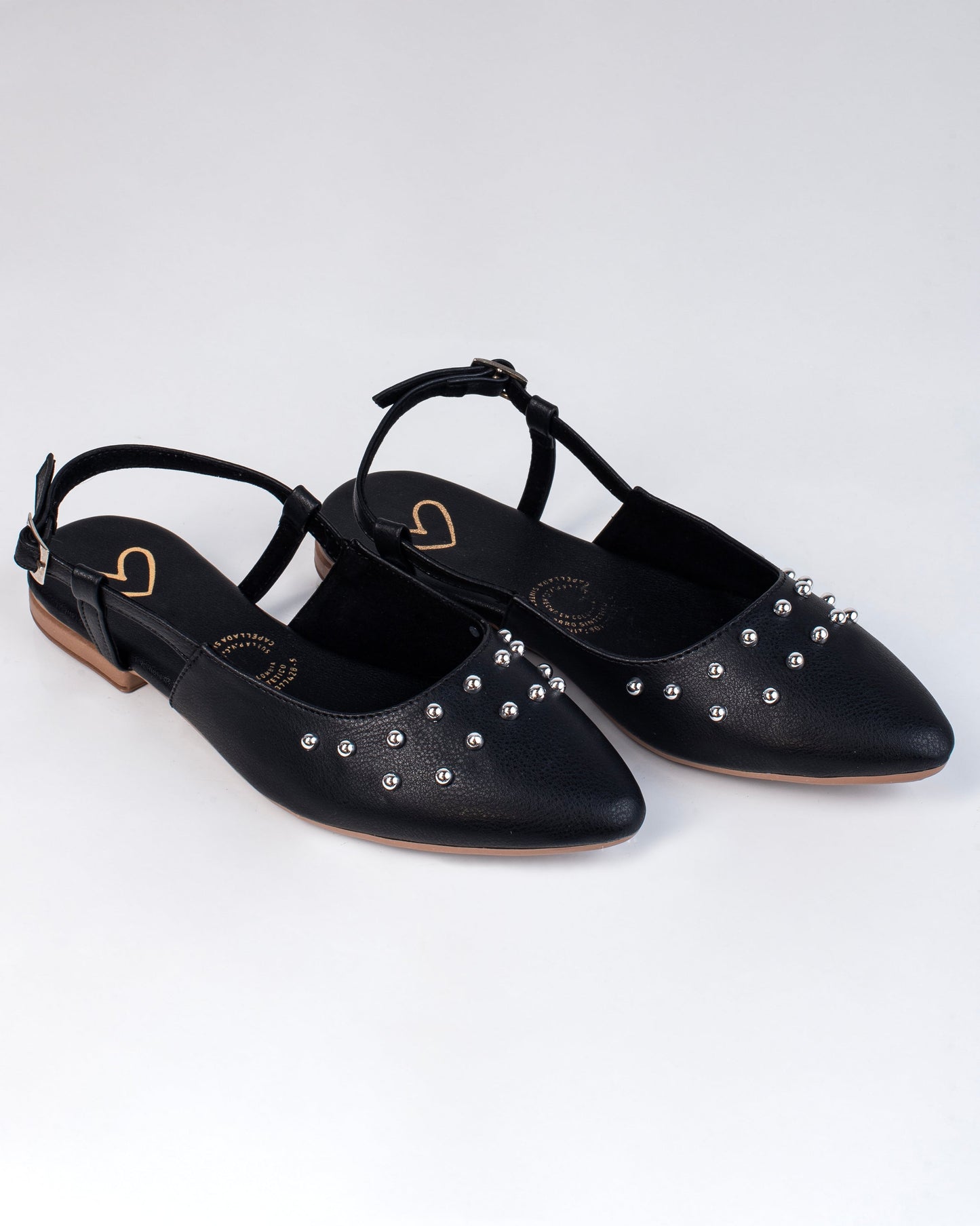 Baleta de Dama Cerrada Y2437 Negro