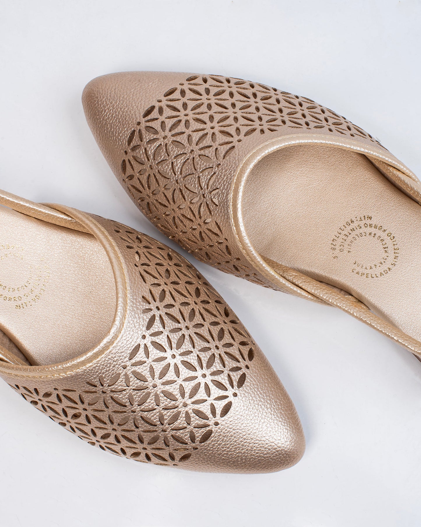 Baleta de Dama Y2442  DORADO