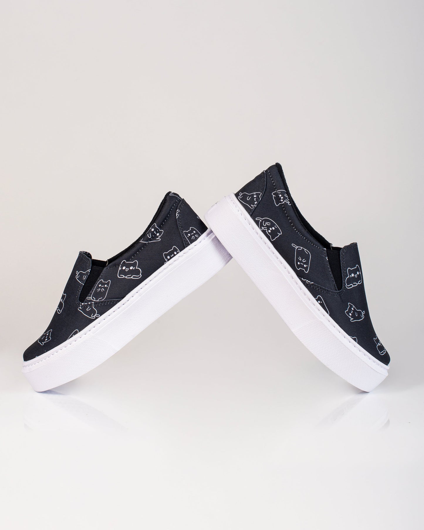 Tenis mocasin Gatos N en Tela Z17