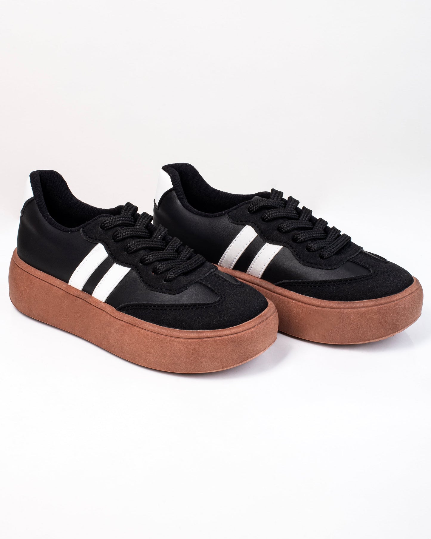 Tenis Anyela – Plataforma color caramelo | Ylo Shoes