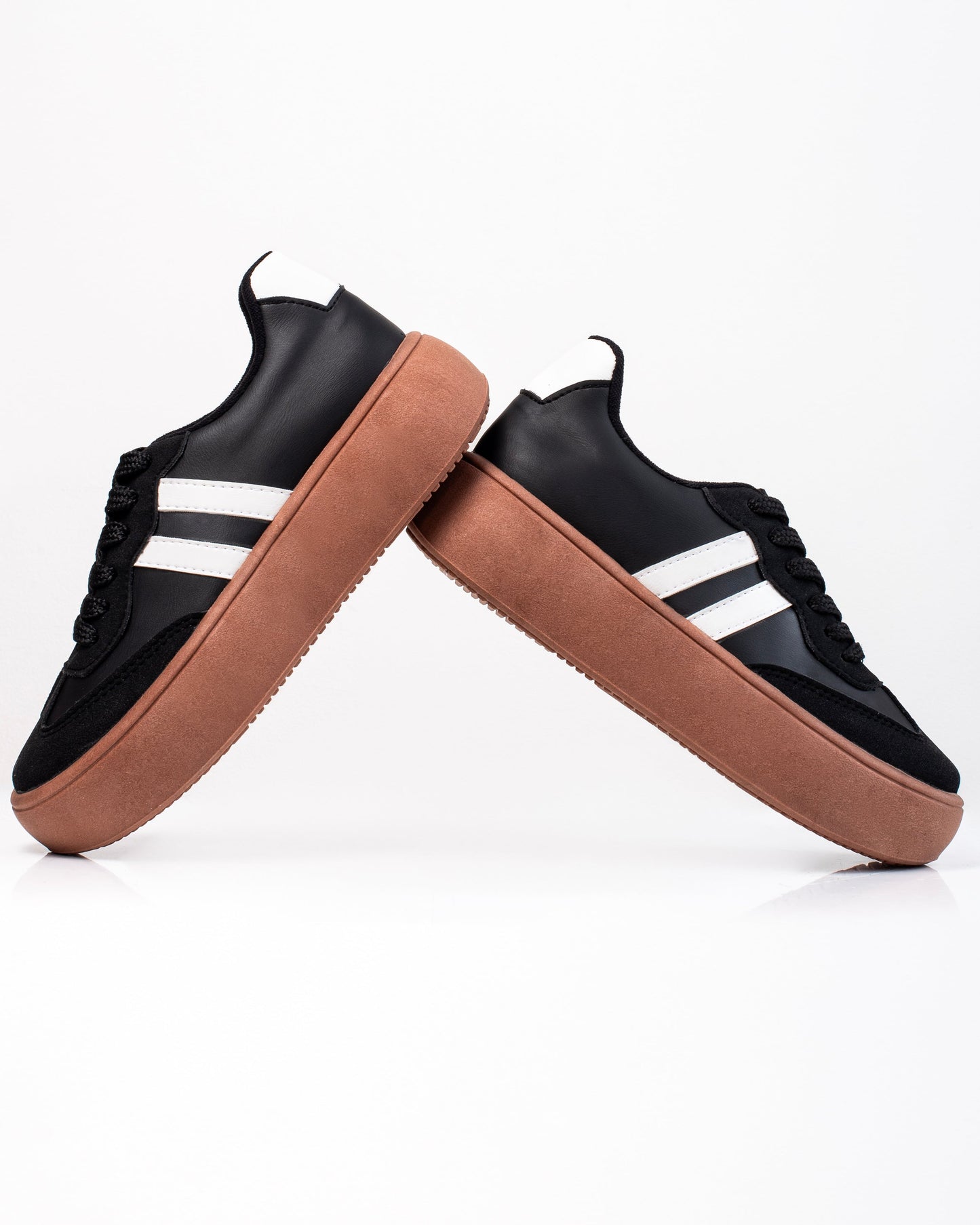 Tenis Anyela – Plataforma color caramelo | Ylo Shoes