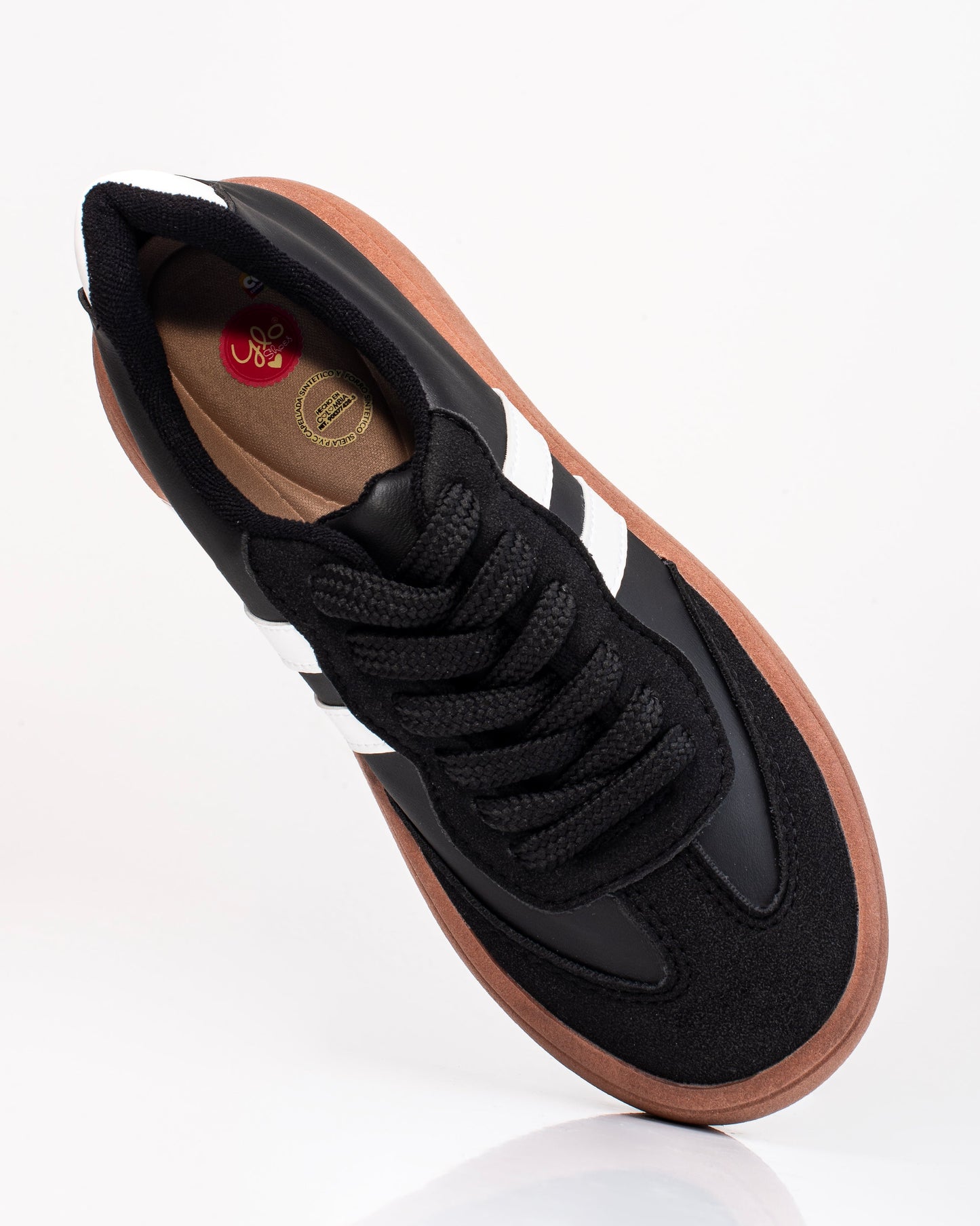 Tenis Anyela – Plataforma color caramelo | Ylo Shoes