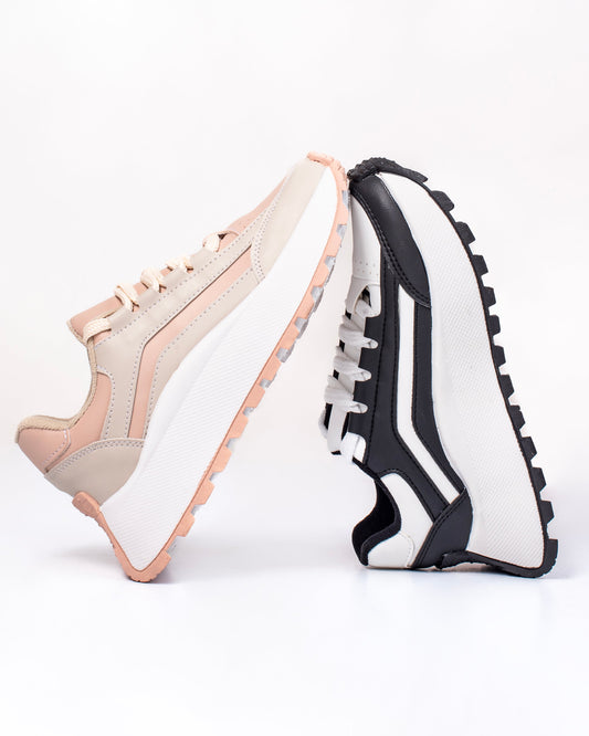 Tenis Emmy – Suela alta y confort | Ylo Shoes