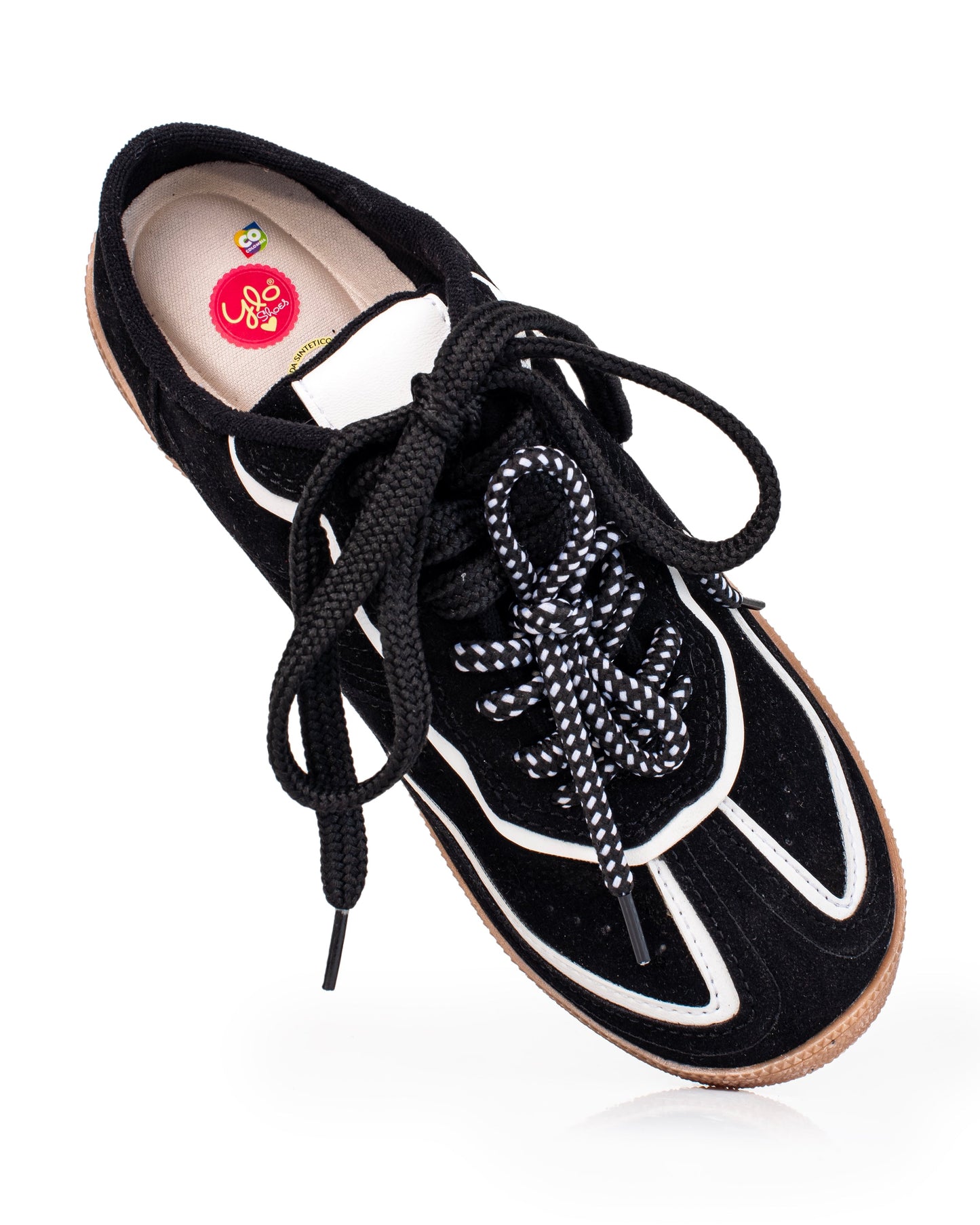 Moka | Mule Sneakers femeninos en gamuza sintética – Ylo Shoes