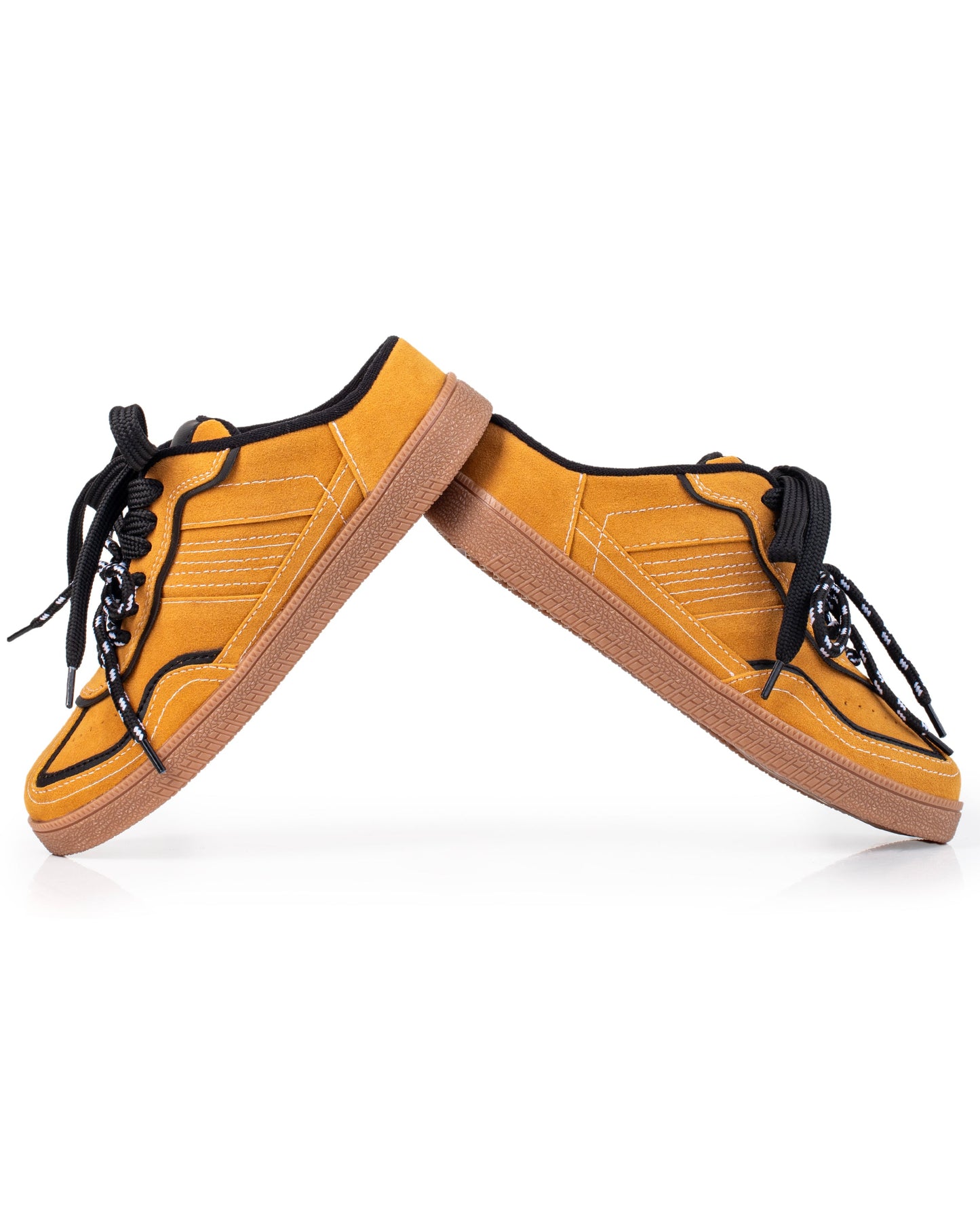 Moka | Mule Sneakers femeninos en gamuza sintética – Ylo Shoes