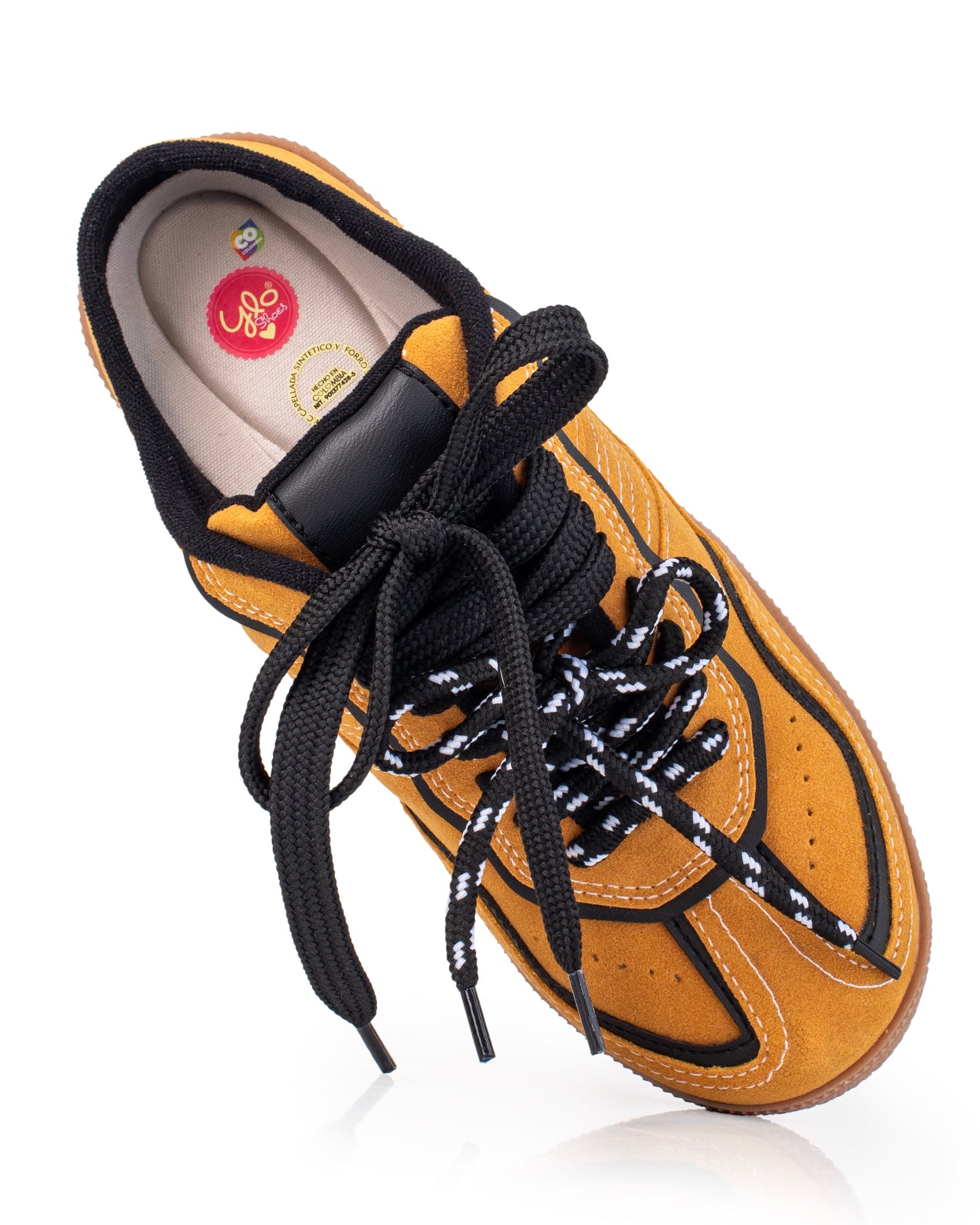 Moka | Mule Sneakers femeninos en gamuza sintética – Ylo Shoes
