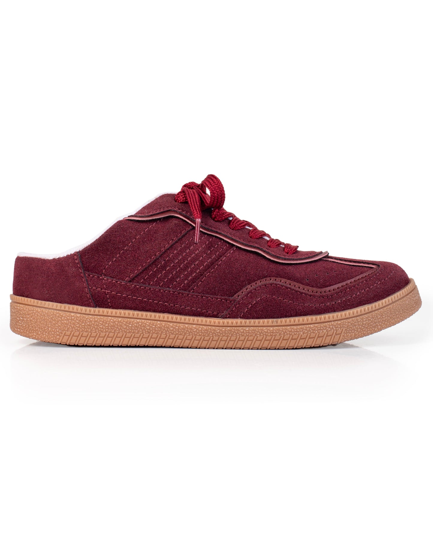 Moka | Mule Sneakers femeninos en gamuza sintética – Ylo Shoes