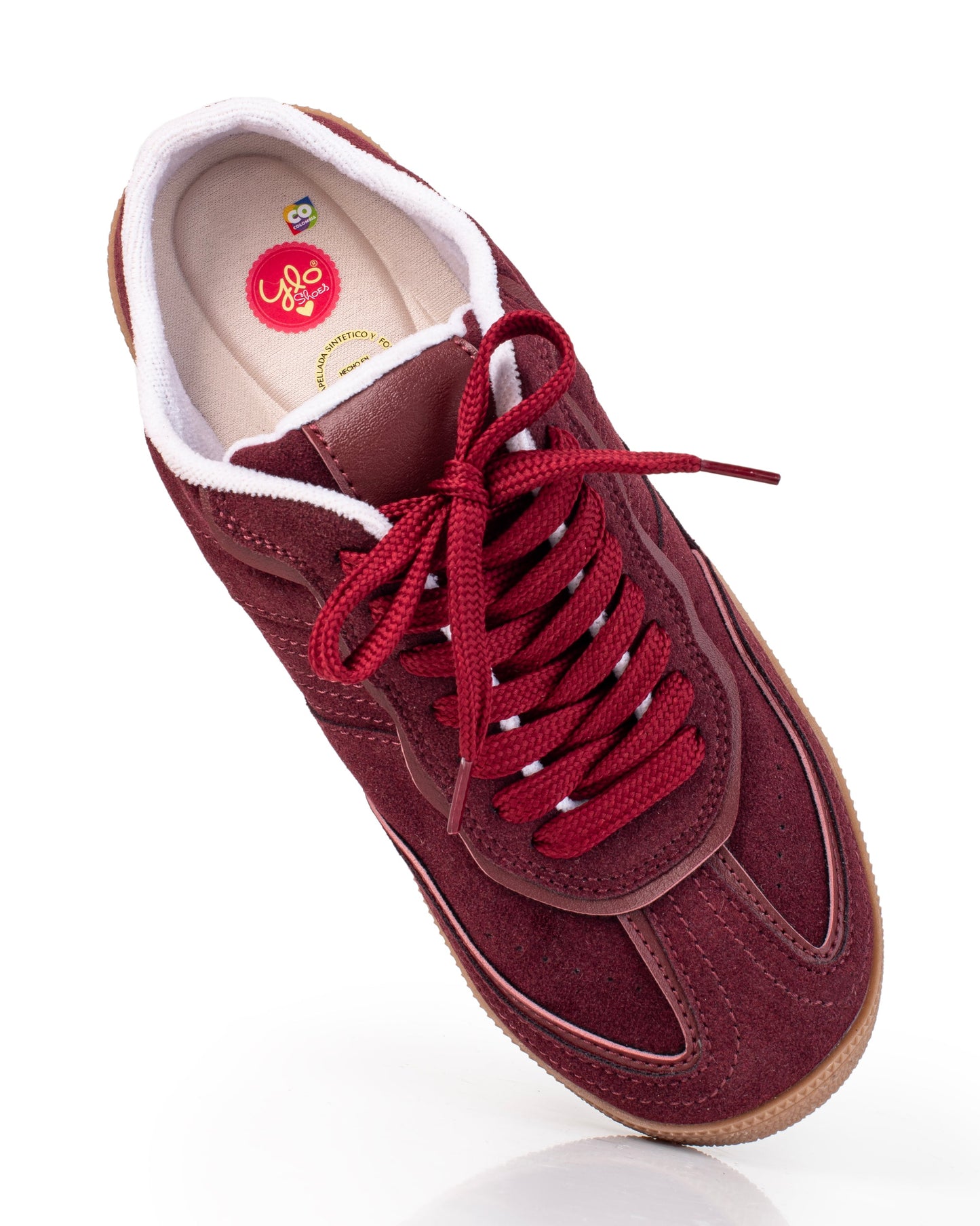 Moka | Mule Sneakers femeninos en gamuza sintética – Ylo Shoes