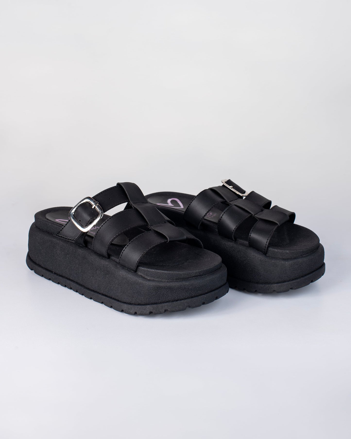 Sandalia playera T204 Negro