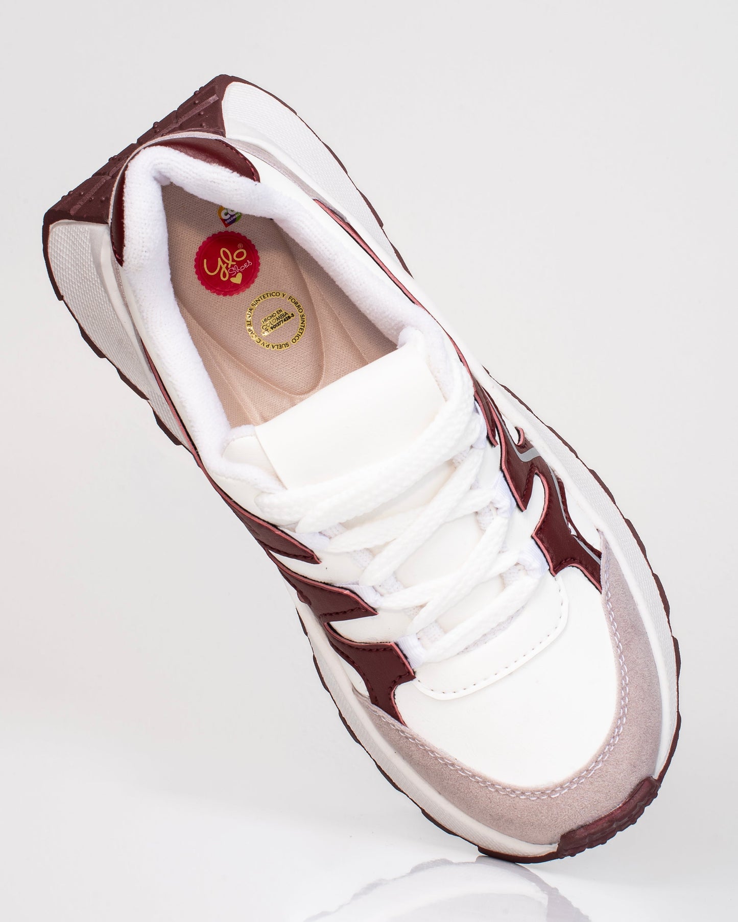 Tenis Nikol para mujer – Plataforma 3 cm, tallaje normal | Ylo Shoes