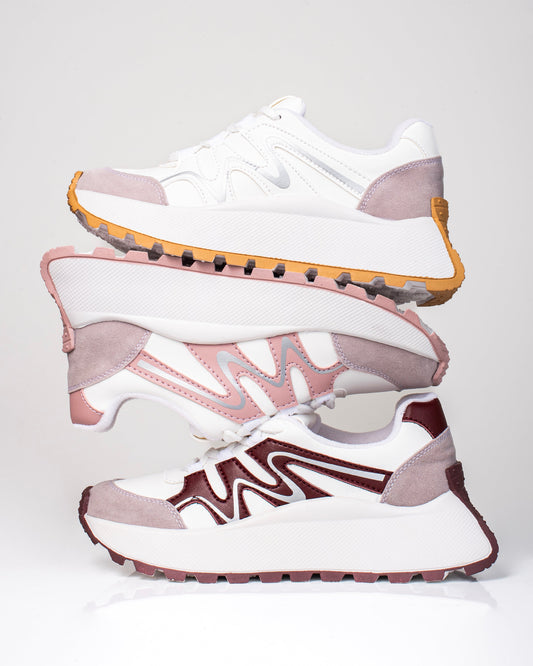 Tenis Nikol para mujer – Plataforma 3 cm, tallaje normal | Ylo Shoes