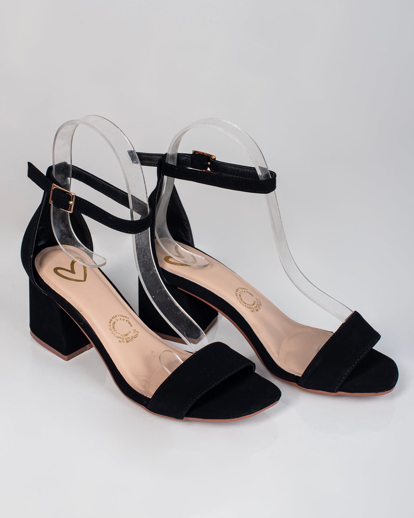 sandalia de tacon para dama J201