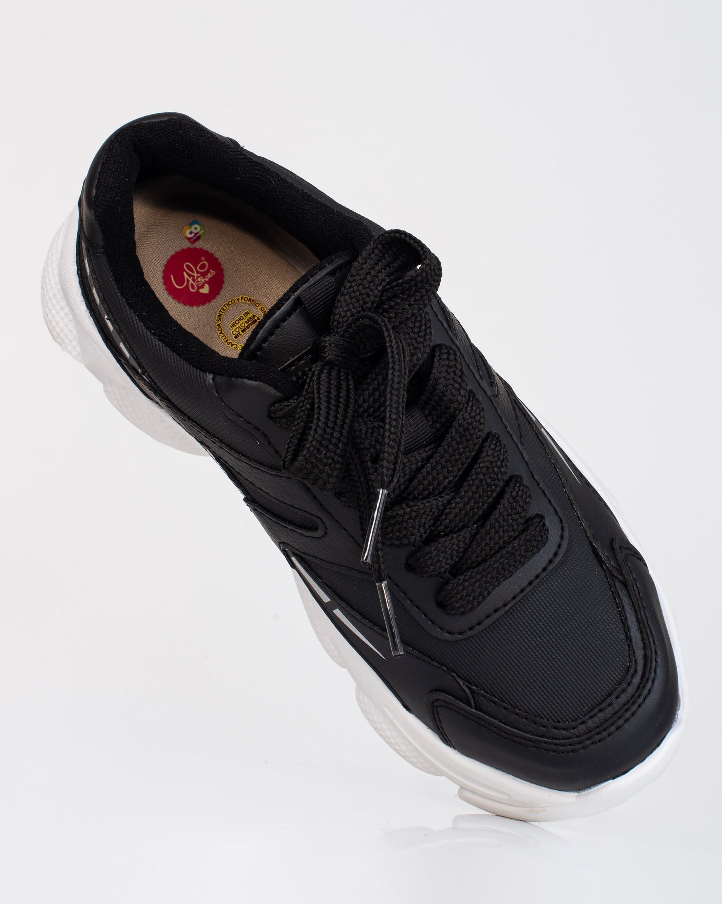 Tenis Magnolia V703 para mujer – Suela chunky de 3 cm | Ylo Shoes