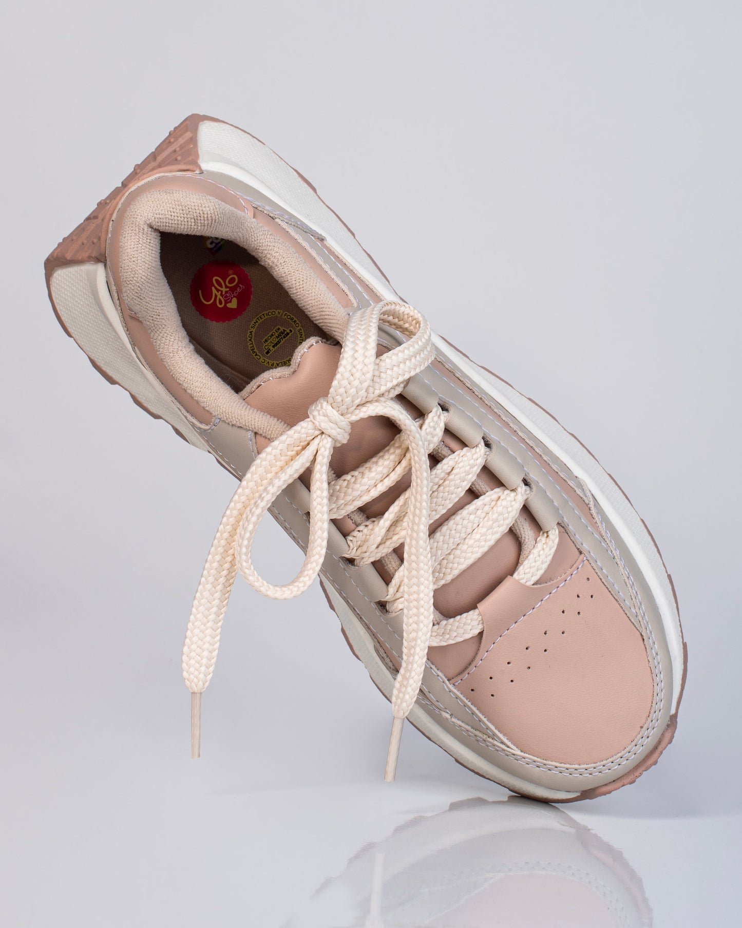 Tenis Emmy – Suela alta y confort | Ylo Shoes