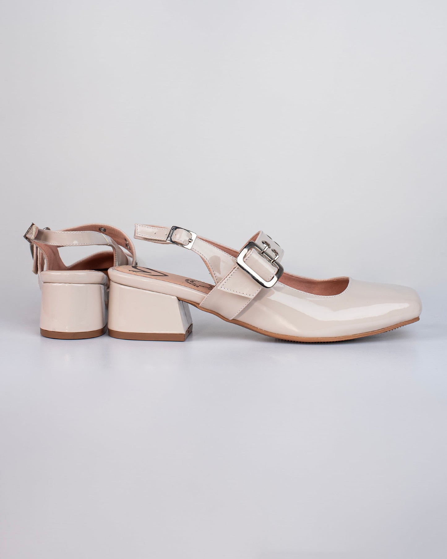 Tacón Dama T327 con hebilla