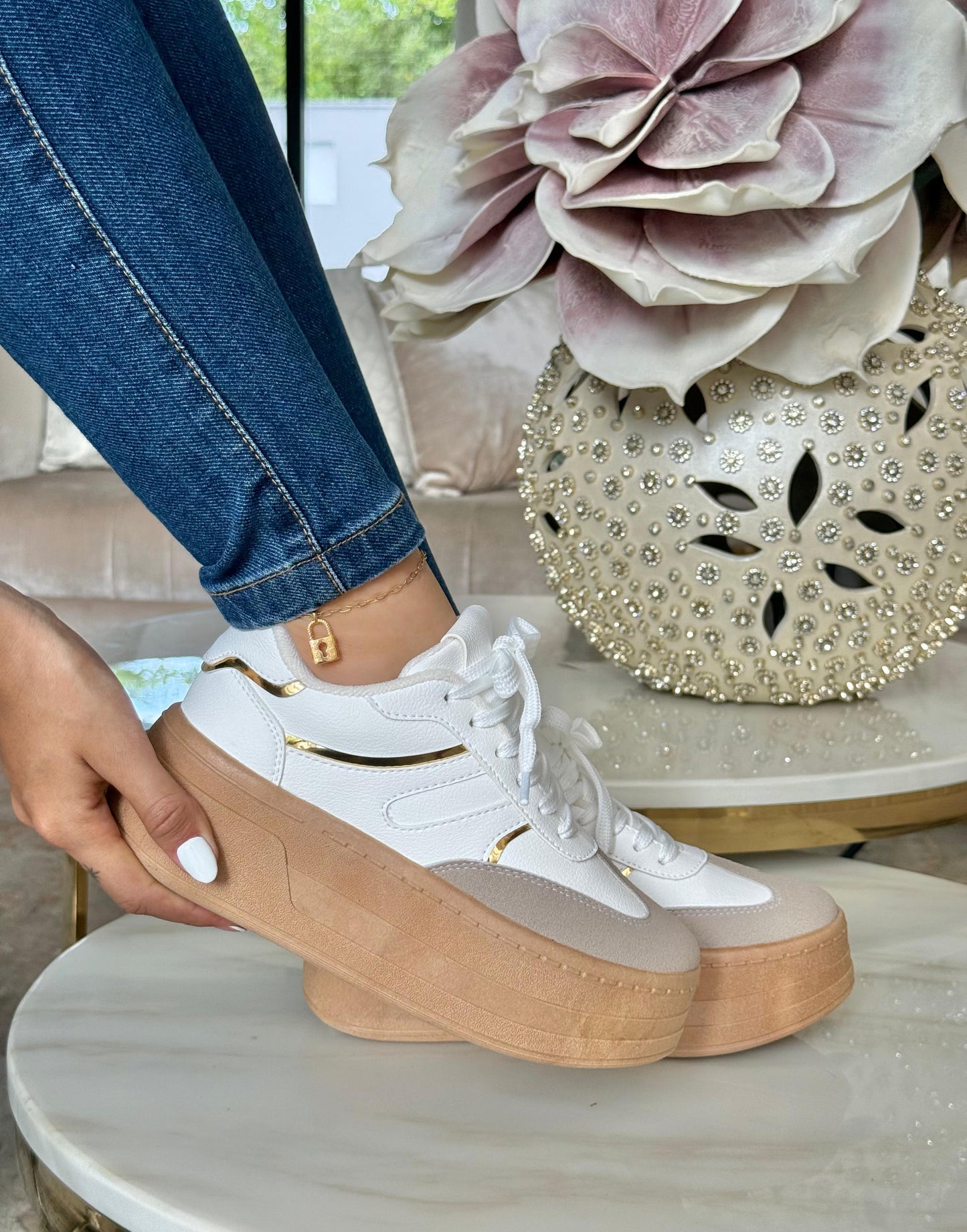 Tenis Gala suela alta