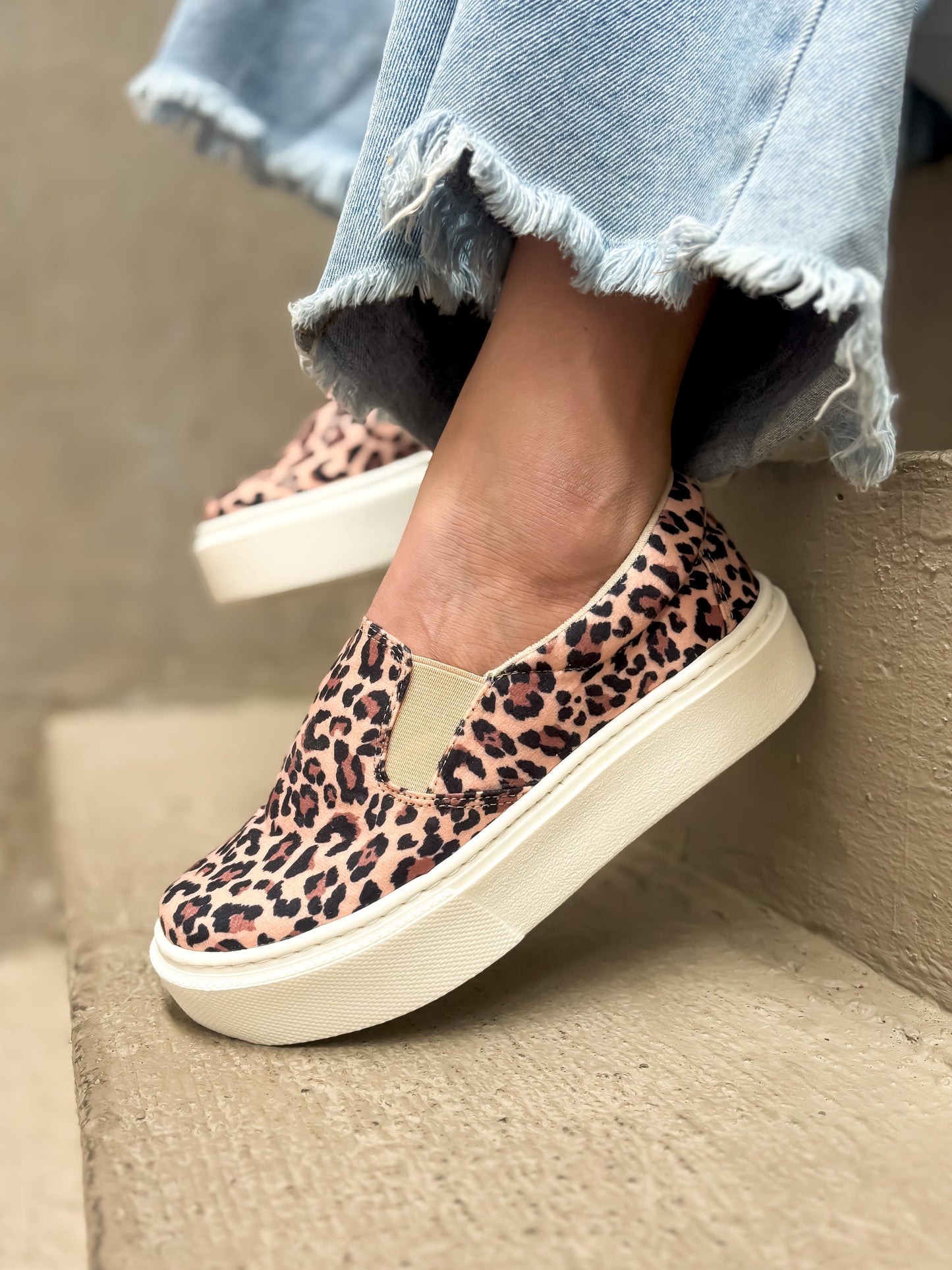 Tenis mocasin Print en Tela Z17