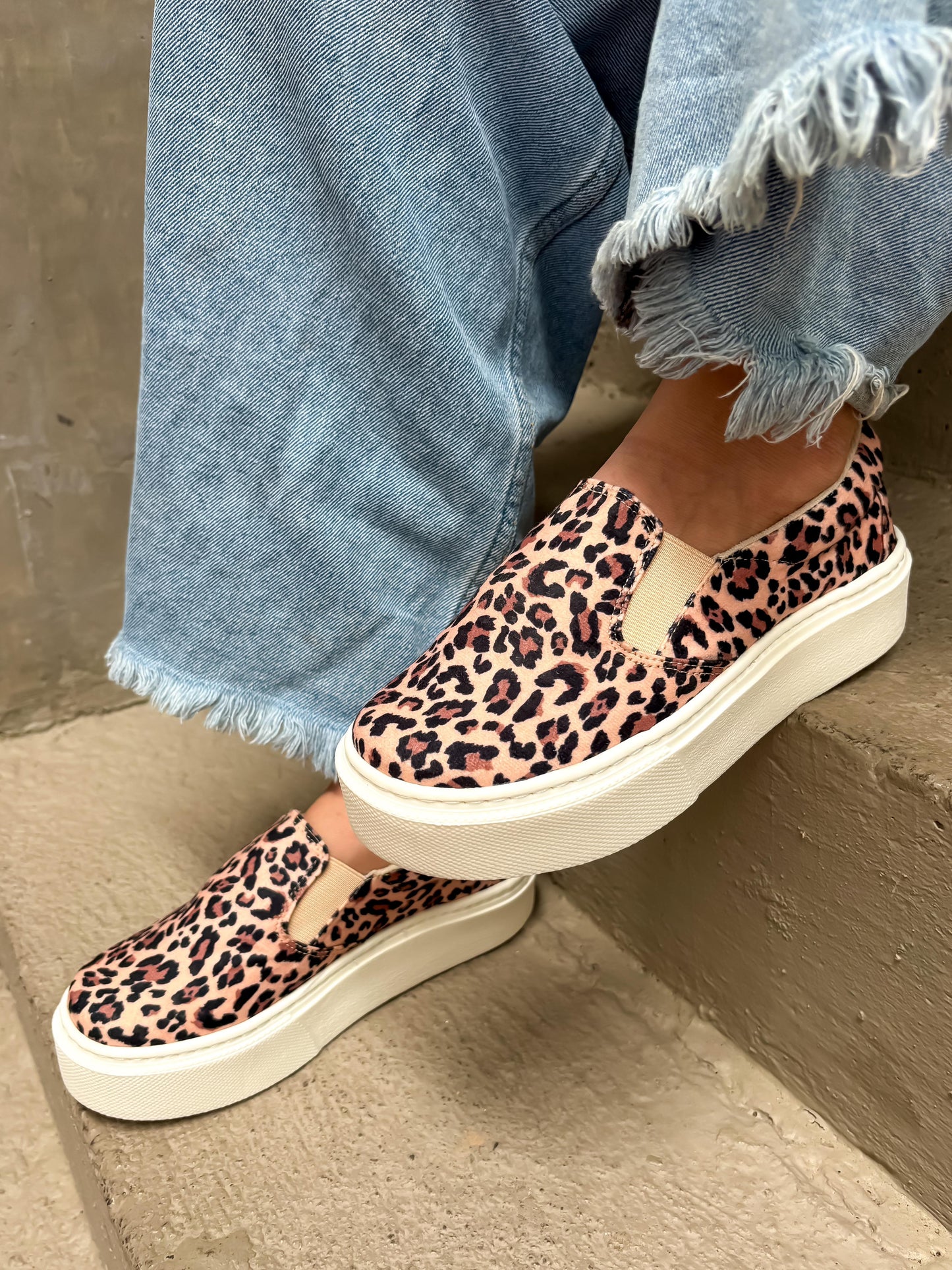 Tenis mocasin Print en Tela Z17